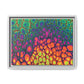 Bespattered Facade Neon Butterfly Framed Canvas Art Print | 3 Frame Colors | Multiple Sizes