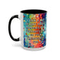 Bespattered Facade Tuesdays Can Go Fuck Themselves Colorful Rainbow Mugs | Eight Colors | 11oz or 15oz