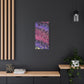 Bespattered Facade Fluid Art Abstract Painting Stretched Matte Canvas Art Prints | Multiple Sizes