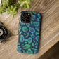 Bespattered Facade Emerald Leopard Impact-Resistant Case