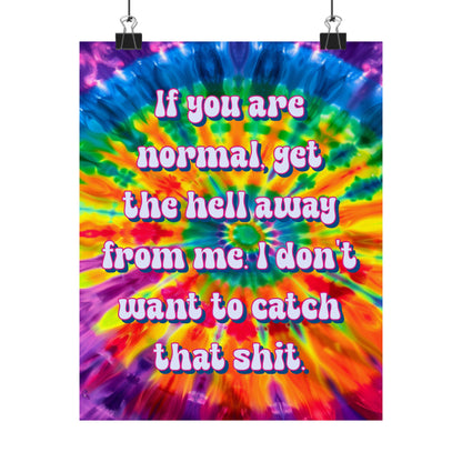 Bespattered Facade "Normal People" Giclée Archival Matte Paper Prints