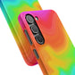 Bespattered Facade Rainbow Heat Map Snap Case
