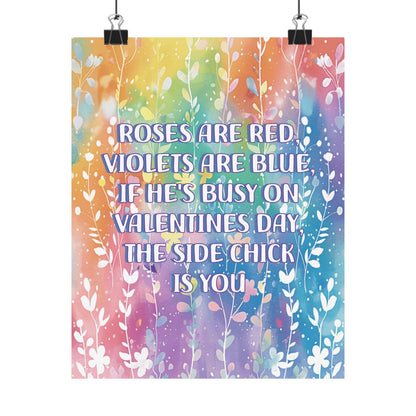 Bespattered Facade "Side Chick Poetry" Giclée Archival Matte Paper Prints