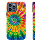 Bespattered Facade Rainbow Tie Dye Tough Case