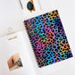Bespattered Facade Dreamy Leopard Spiral Notebook - Lined Pages