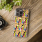 Bespattered Facade 90s Flashback Rainbow Trolls MagSafe Clear Impact Cases