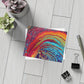 Bespattered Facade Rainbow Rings Postcards (no envelopes) | Sets of 10, 30, or 50