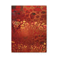 Bespattered Facade Fluid Art Abstract Painting Stretched Matte Canvas Art Prints | Multiple Sizes