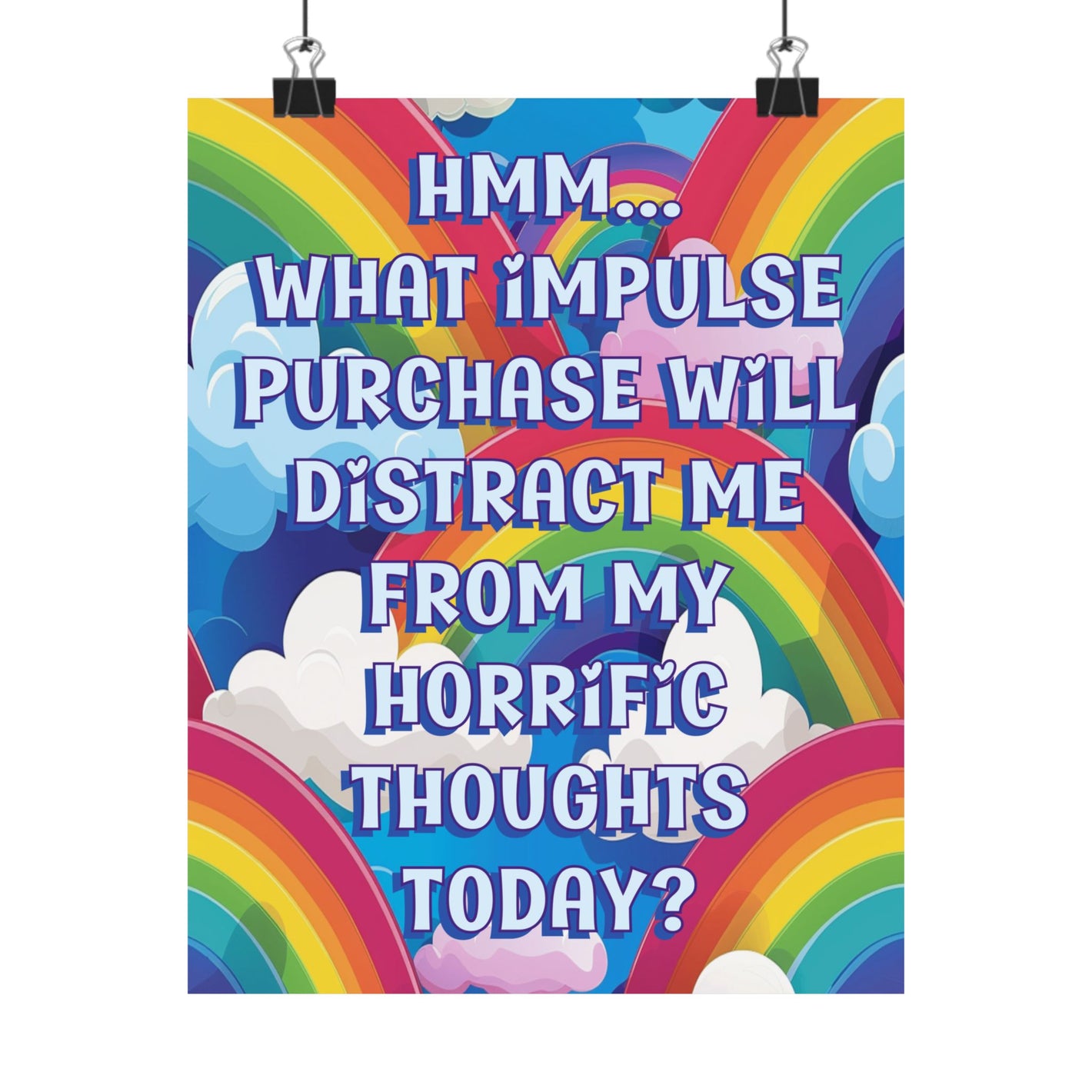 Bespattered Facade "Impulse Purchase" Giclée Archival Matte Paper Prints
