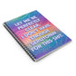 Bespattered Facade Seritonin Spiral Notebook - Lined Pages
