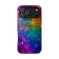 Bespattered Facade Rainbow Universe Impact-Resistant Case