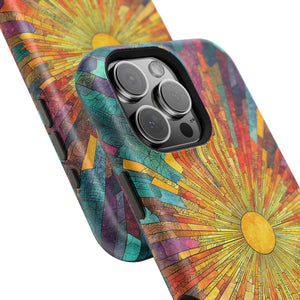 Bespattered Facade Rainbow Sun MagSafe Tough Case
