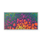 Bespattered Facade Neon Butterfly Framed Canvas Art Print | 3 Frame Colors | Multiple Sizes