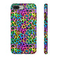 Bespattered Facade Candy Coated Neon Leopard Tough Case