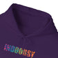 Bespattered Facade Indoorsy Unisex Heavy Blend™ Hooded Sweatshirt