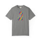Bespattered Facade Rainbow Get (sh)it Done Colorful Premium Unisex Comfort Colors Garment Dyed 100% Cotton T-Shirt