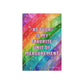 Bespattered Facade Everyone's Favorite Unit of Measurement Rainbow Garden Flag