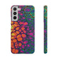 Bespattered Facade Neon Butterfly Snap Case