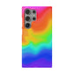Bespattered Facade Rainbow Heat Map Snap Case