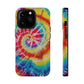 Bespattered Facade Rainbow Tie Dye Impact-Resistant Case