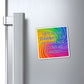 Bespattered Facade "Running Out of Patience" Refrigerator Magnet