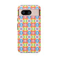 Bespattered Facade Geometric Rainbow Mosaic Tough Case