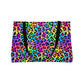Bespattered Facade Candy Coated Neon Leopard Weekender Beach Tote Bag