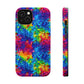 Bespattered Facade Rainbow Pixels MagSafe Tough Case