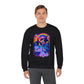 Bespattered Facade Whimsical "Eat the Rich" Orcas Unisex Heavy Blend™ Crewneck Sweatshirt