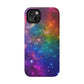 Bespattered Facade Rainbow Universe Impact-Resistant Case