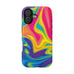 Bespattered Facade Vibrant Flow Impact-Resistant Case