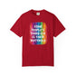 Bespattered Facade "Third Butthole Eye" Colorful Premium Unisex Comfort Colors Garment Dyed 100% Cotton T-Shirt