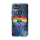 Bespattered Facade Rainbow Extraterrestrial Pride Tough Case