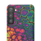 Bespattered Facade Neon Butterfly Snap Case
