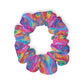 Bespattered Facade Rainbow Flow Scrunchie