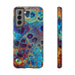 Bespattered Facade Intergalactic Rainbow Impact-Resistant Case