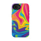 Bespattered Facade Vibrant Flow Impact-Resistant Case