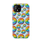 Bespattered Facade Rainbow Sprinkle Donut Tough Case