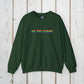 Bespattered Facade "All the Colors" Rainbow Embroidered Crewneck Sweatshirt