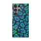 Bespattered Facade Emerald Leopard Snap Case