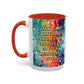 Bespattered Facade Tuesdays Can Go Fuck Themselves Colorful Rainbow Mugs | Eight Colors | 11oz or 15oz