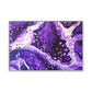 Bespattered Facade Purple Haze Framed Canvas Art Print | 3 Frame Colors | Multiple Sizes