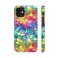 Bespattered Facade Rainbow Mosaic Snap Case