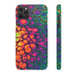 Bespattered Facade Neon Butterfly Snap Case