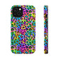 Bespattered Facade Candy Coated Neon Leopard MagSafe Tough Case