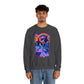 Bespattered Facade Whimsical "Eat the Rich" Orcas Unisex Heavy Blend™ Crewneck Sweatshirt