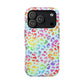 Bespattered Facade Bright Rainbow Leopard Impact-Resistant Case