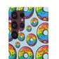 Bespattered Facade Rainbow Sprinkle Donut Snap Case