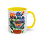 "We're All In This Together..." Rainbow Flowers Mug | Eight Colors | 11oz or 15oz