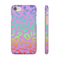 Bespattered Facade Rainbow Leopard Snap Case